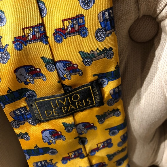 Antique Cars Necktie - Picture 2 of 2